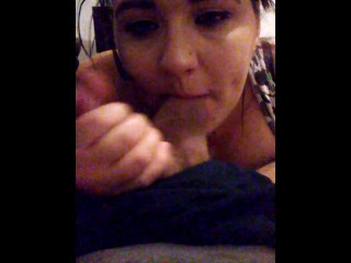 Wife giving me one of her amazing blowjobs!!!09-23-2016