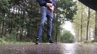 I Pulled Over And Shot My Cum On The Street
