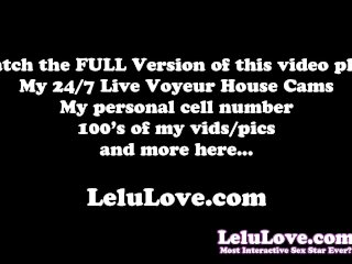 Lelu Love-Anal Plug Pov Blowjob Facial