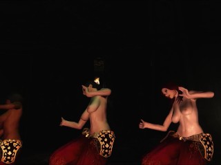 Skyrim Remastered Topless Erotic Dance