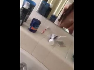 hot tatted and pierced_college teen gets_fucked in dorm bathroom