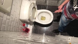 Pissing While Having A Semi-Erection