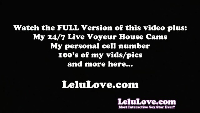 Lelu Love-POV Fishnet Bodystocking BJ Fucking Creampie 19