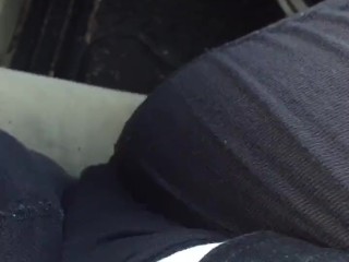 Cumming in my car after work