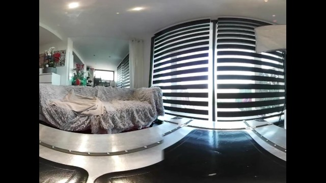 Hot Tattooed Brunette Undress & Squirt Everywhere in Vr 360 by Vic Alouqua 8