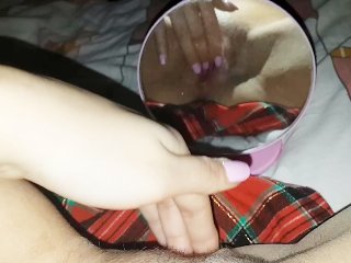 Playing With Myself In Front Of A Mirror