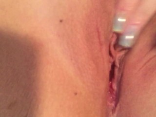 Orgasm with butt plug_and fingers Super Wet