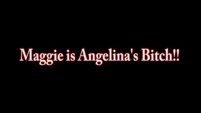 Latin Angelina Castro make Busty Blonde Maggie her Bitch! - Angelina Castro, Maggie Green