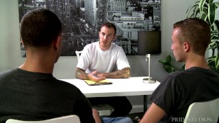 Couples Therapy With Extrabigdicks Results In A HOT Threesome