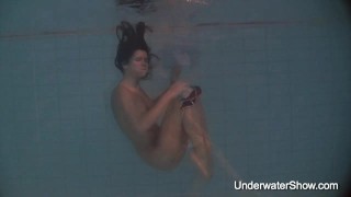 Nudist Natalia's Erotic Undersea Display