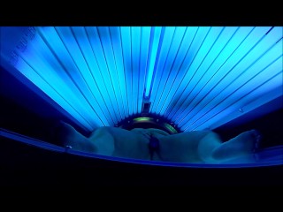 BBW rides BBC in tanning both and_is almost caught,cums so hard legs shake