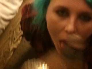 Allysin Payne: BBC From Tinder Fucks MyAss And Feeds MeHis Cum