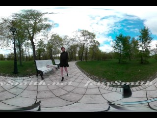 Quick VR 360 flashing in public_with Jeny Smith