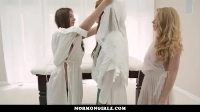 MormonGirlz - Lesbian threesome for  teen - Lance Hart