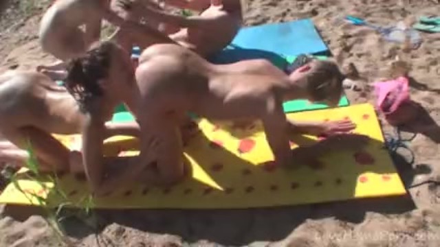 Hot picknick girls love fooling around together