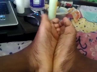 Lotioning My Feet