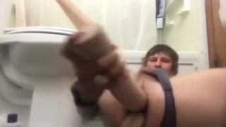 Part 2 Of Fucking Myself And Riding A HUGE Dildo For My Mistress