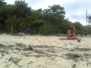 Hot sex on a_hidden beach of small_island!!!