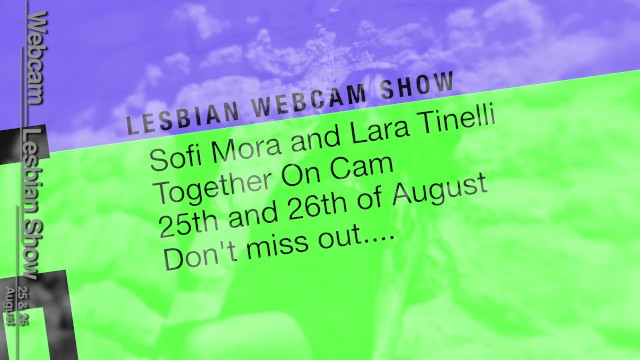 Lesbian show LaraTinelli Sofi Mora - Lara Tinelli