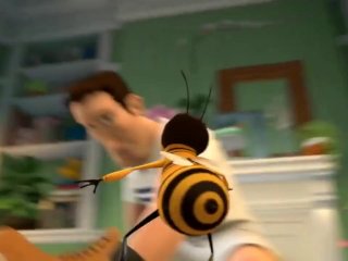 Bee movie trailer but every time they say bee a Japanese girl moans