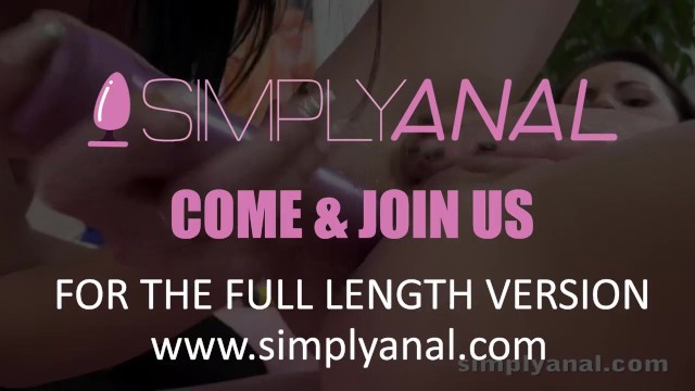 Simplyanal - Lesbian anal rimming and toying with Viktoria and Dafne - Daphne Klyde
