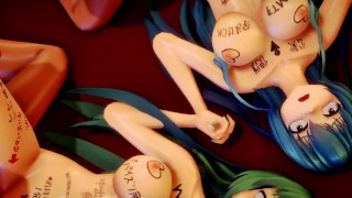 MMD Sanae And Tenshi's Pregnancy Test
