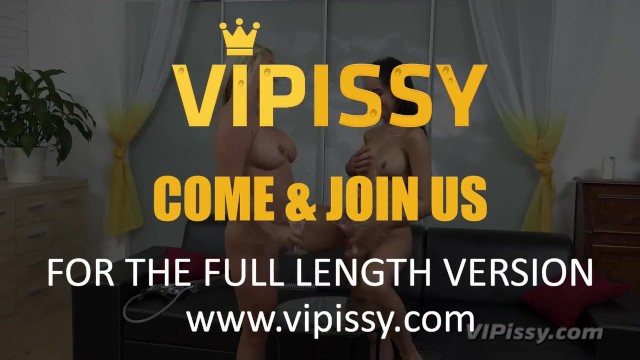 VIPissy - Lesbian piss drinking and pussy play for Francys Belle and Lilith - Francys Belle