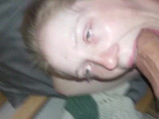 Dirty Slut Loves Cock In Her Mouth AndCum On Her_Face