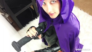 Robin Raven Gets Ready For Cyborgs Big Cock Teen Titans Parody