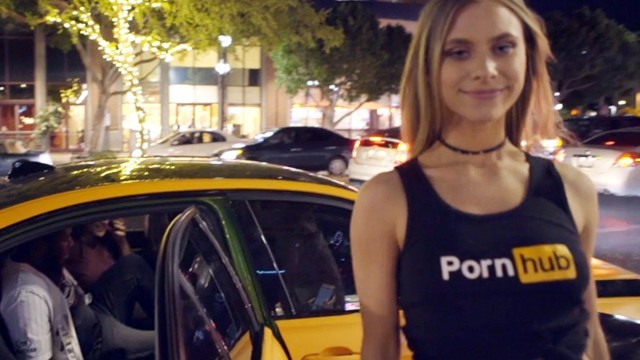 Fully Clothed Car Sex - Hot Fuck with Anya Olsen in Pornhub Car Rally Race #7