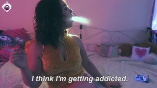 I Felt Like A Bad Girl Striptease For The First Time I Smoked In My Own House