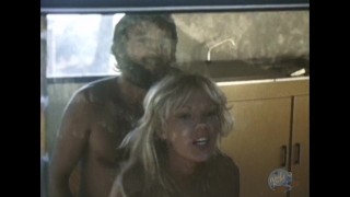In A Trailer He Is Dumped By A Sexy Blonde