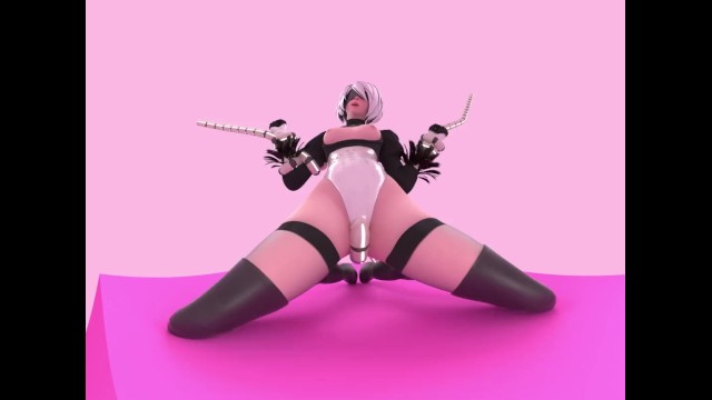 Free 3d virtual world for cybersex - Nier automata 2b tentacles 4k vr animation by likkezg