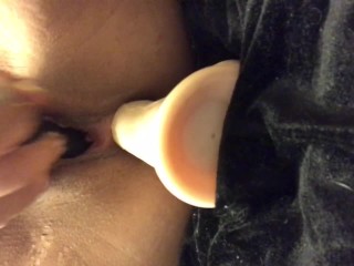 Cum with me! Double penetration, squirting_masturbation!