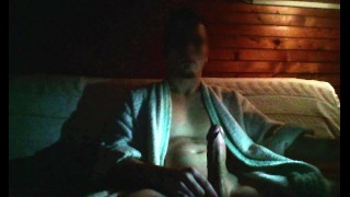 Lighting Thick Veiny Cock And A Massive Self-Facial