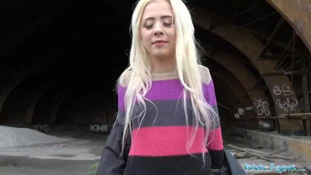 Public Agent Cute Russian Teen Blonde Fucked on Wasteland 9