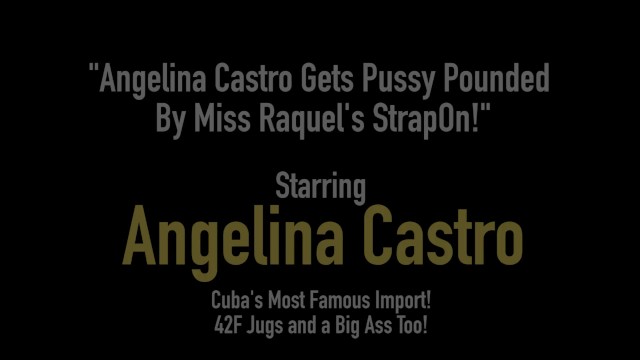 Angelina Castro Gets Pussy Pounded By Miss Raquels StrapOn! 19