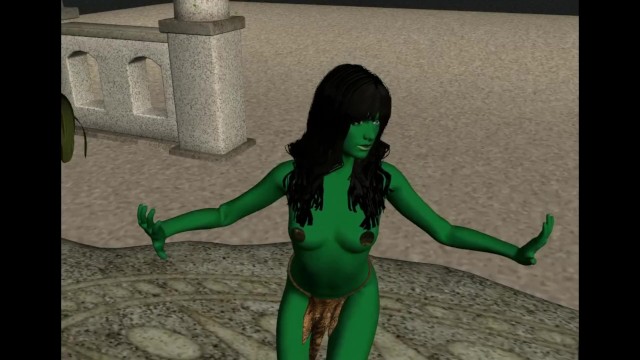 Star Trek Alien Fuck - Dancing Green Woman Star Trek Parody - Pornhub.com