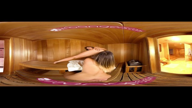 VR PORN - Jaye Steaming the Sauna with Exotic Asian Ayumi Anime