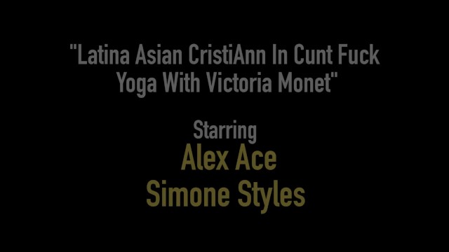Latina Asian CristiAnn In Cunt Fuck Yoga With Victoria Monet - Cristi Ann, Victoria Lan