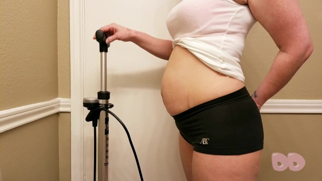 640px x 360px - Bike Pump Belly Inflation