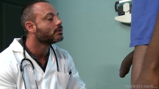 Str8 Extrabigdicks's Scary Str8 Big Black Dick Pays A Visit To His Doctor