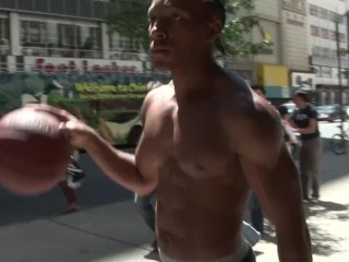 fresh prince shows off his assests