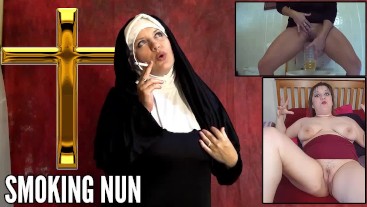 Smoking Nun Porn - Smoking Nun - Pissing Cup - Bukkake First Time Story - Webcam Pussy Heels