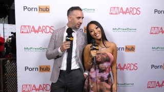 Tattoo Asa Akira And Keiran Lee From Pornhub On The Red Carpet