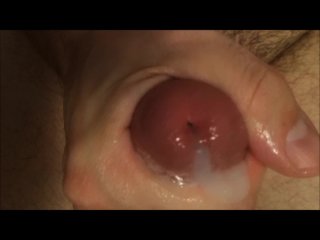 3 Quick Ejaculation Close Ups. Nothing Fancy, Just My Cock Blowin' Loads