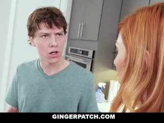 GingerPatch - Red Head Mom Fucks SonsFriend