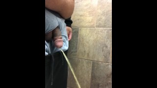 Masturbate At Work Lil Pee And Cum