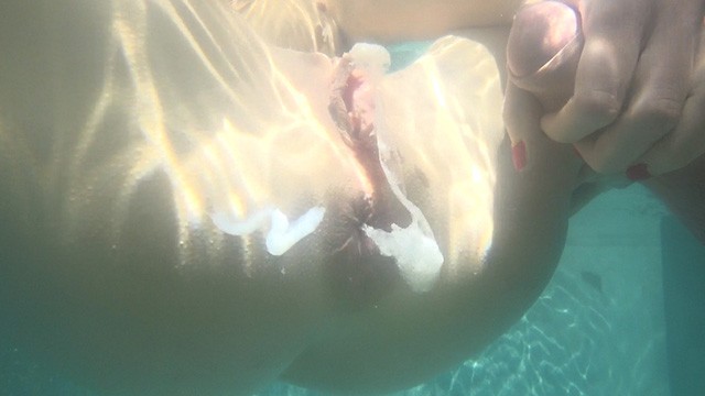 Creampie Under Water