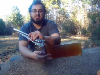 Proper Six-Gun For A Gunslinger? - Stainless Remington 1858 Pietta Pistol